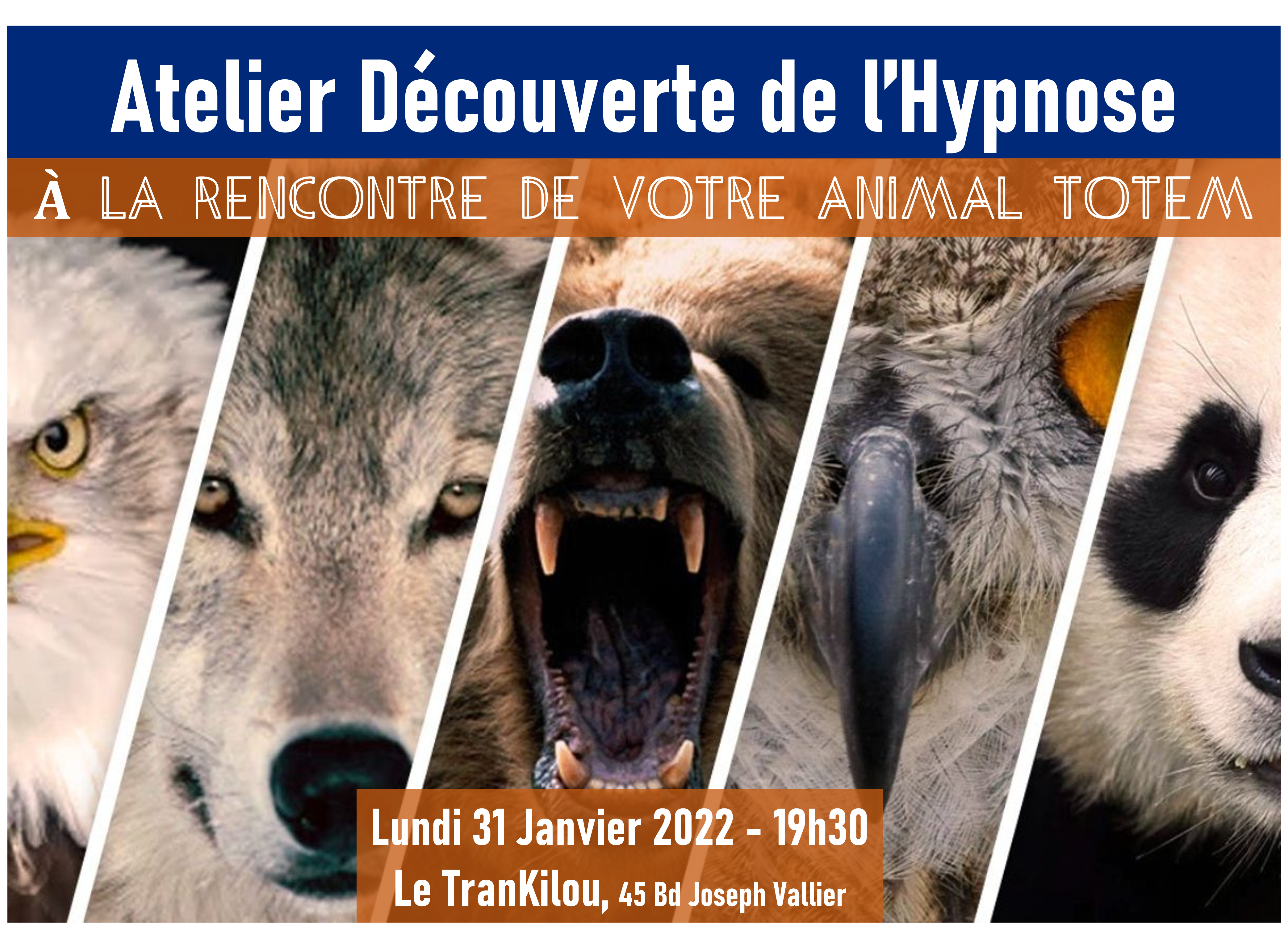 Atelier Découverte de l'hypnose 3 - Trankilou